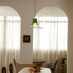 Haown Murano Gradient Petal Glass Pendant Light