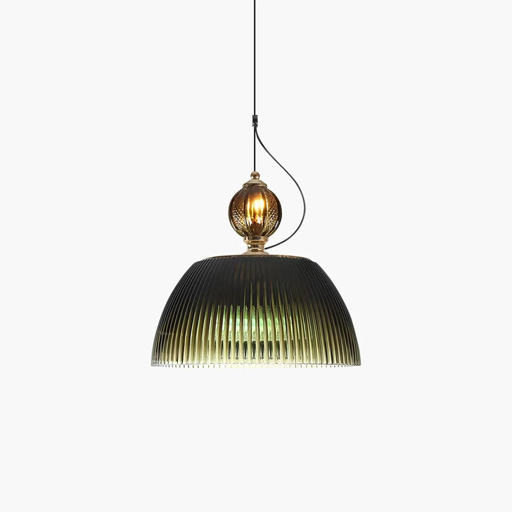 Nordic Retro Glass Pendant Light for Dining Room