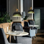Haown Nordic Retro Glass Pendant Light for Dining Room