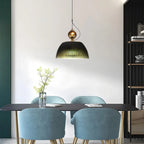Haown Nordic Retro Glass Pendant Light for Dining Room