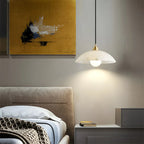 Dome Spanish Alabaster Pendant Light for Dining Room