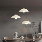 Dome Spanish Alabaster Pendant Light for Dining Room