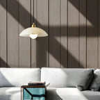 Dome Spanish Alabaster Pendant Light for Dining Room