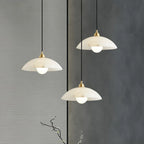 Dome Spanish Alabaster Pendant Light for Dining Room