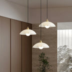 Dome Spanish Alabaster Pendant Light for Dining Room