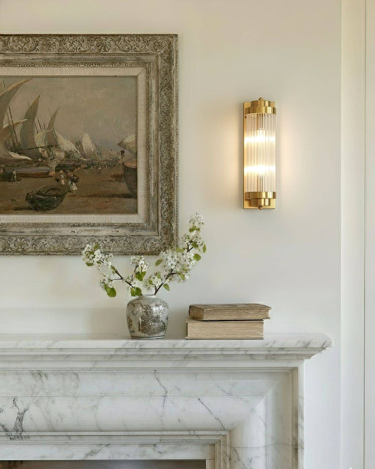 Pillar Offset Wall Lamp