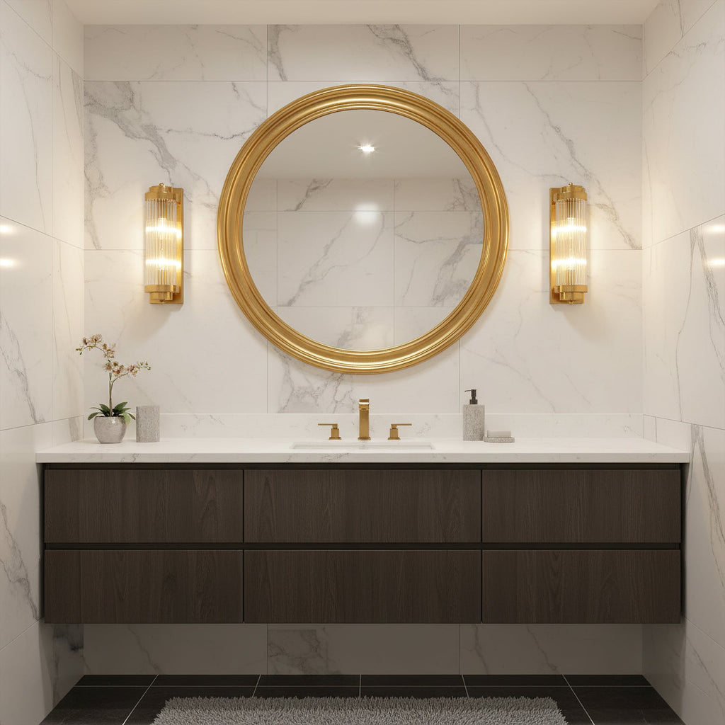 Pillar Offset Wall Lamp