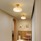Haown Plafonnier Retro Glass Ceiling Lamp