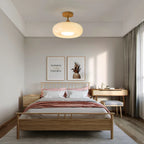 Haown Plafonnier Retro Glass Ceiling Lamp