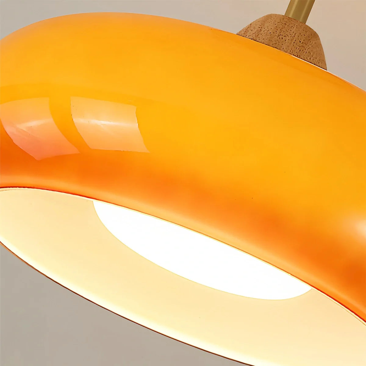 Haown Plafonnier Retro Glass Ceiling Lamp