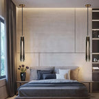Haown Rod Light Elegant Post Modern Pendant Light