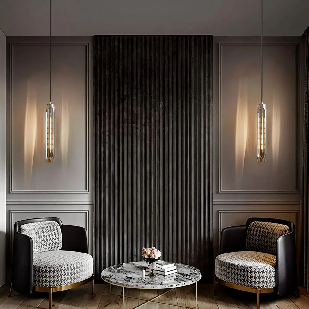 Haown Rod Light Elegant Post Modern Pendant Light