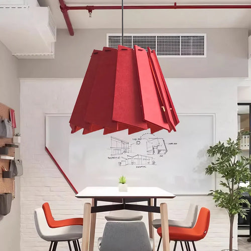 RotatingLeafAcousticPendantLight