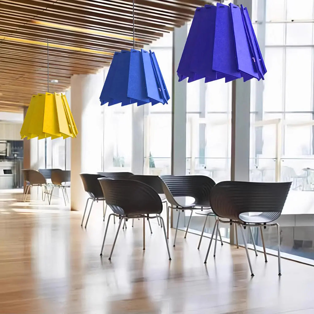 RotatingLeafAcousticPendantLight