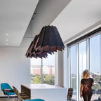 RotatingLeafAcousticPendantLight