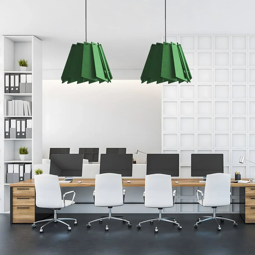 RotatingLeafAcousticPendantLight