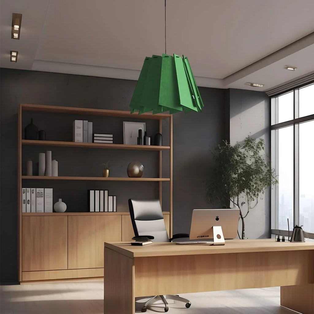 RotatingLeafAcousticPendantLight