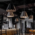 RotatingLeafAcousticPendantLight