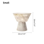 Spanish Spanish Alabaster Mushroom Head Table Lamp