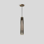 Rod Light Elegant Post Modern Pendant Light Smoke