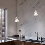 Spanish Alabaster Pendant Light Bedside Lamp