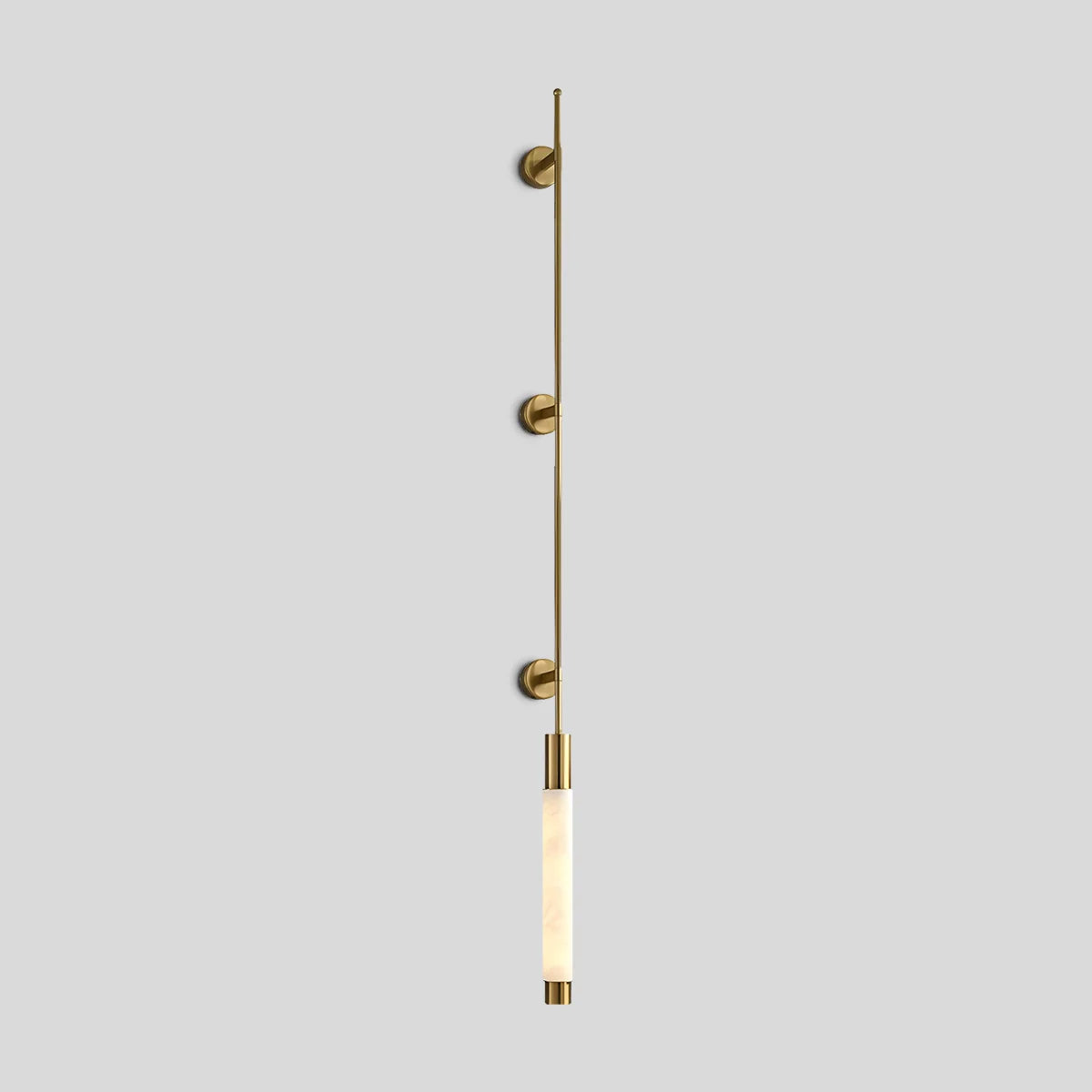 Antizer Modern Spanish Alabaster Long Strip Wall Lamp Style A-3 Base Copper