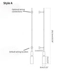 Haown Light luxury Spanish Alabaster Long Strip Wall Lamp
