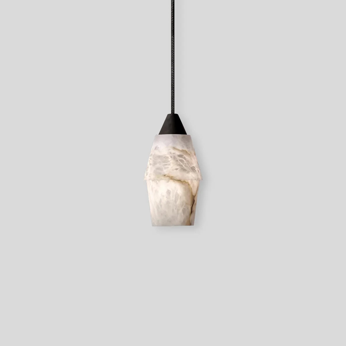 Natural Spanish Alabaster Pendant Light for Kitchen Island Style B