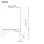 Haown Light luxury Spanish Alabaster Long Strip Wall Lamp