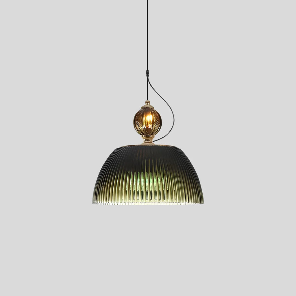 Haown Nordic Retro Glass Pendant Light for Dining Room