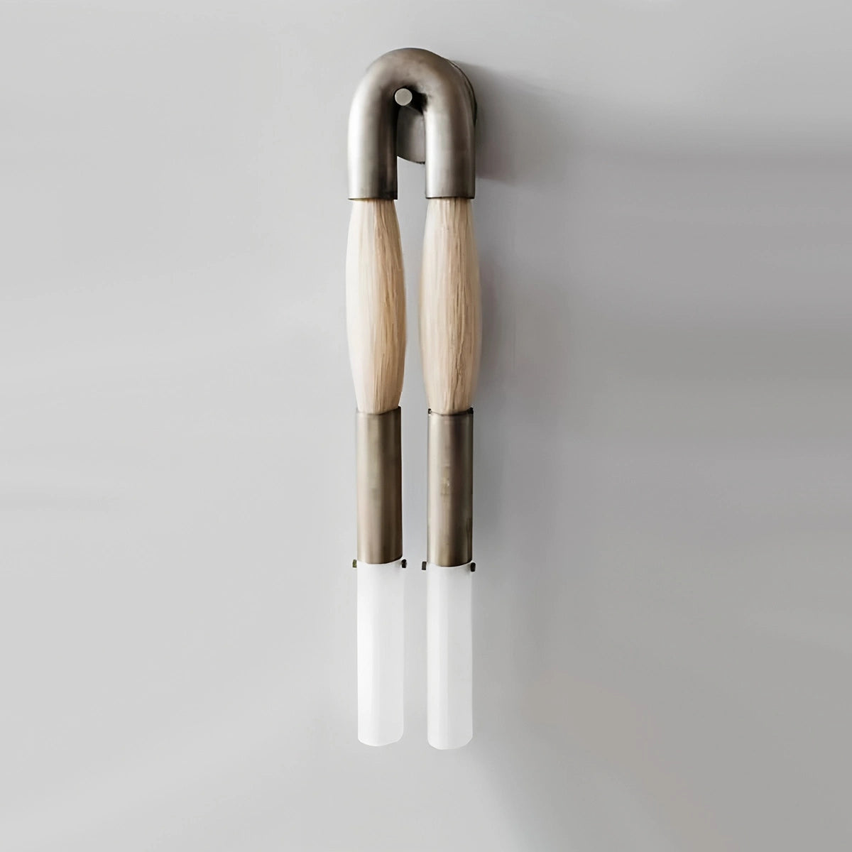 Haown Double Head Antonia Horsehair Sconce