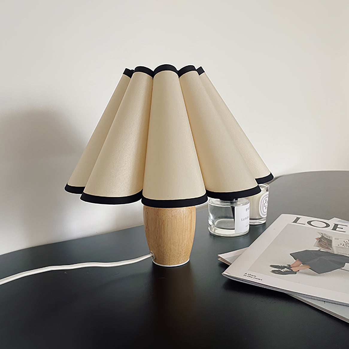 Vintage Fluted Table Lamp
