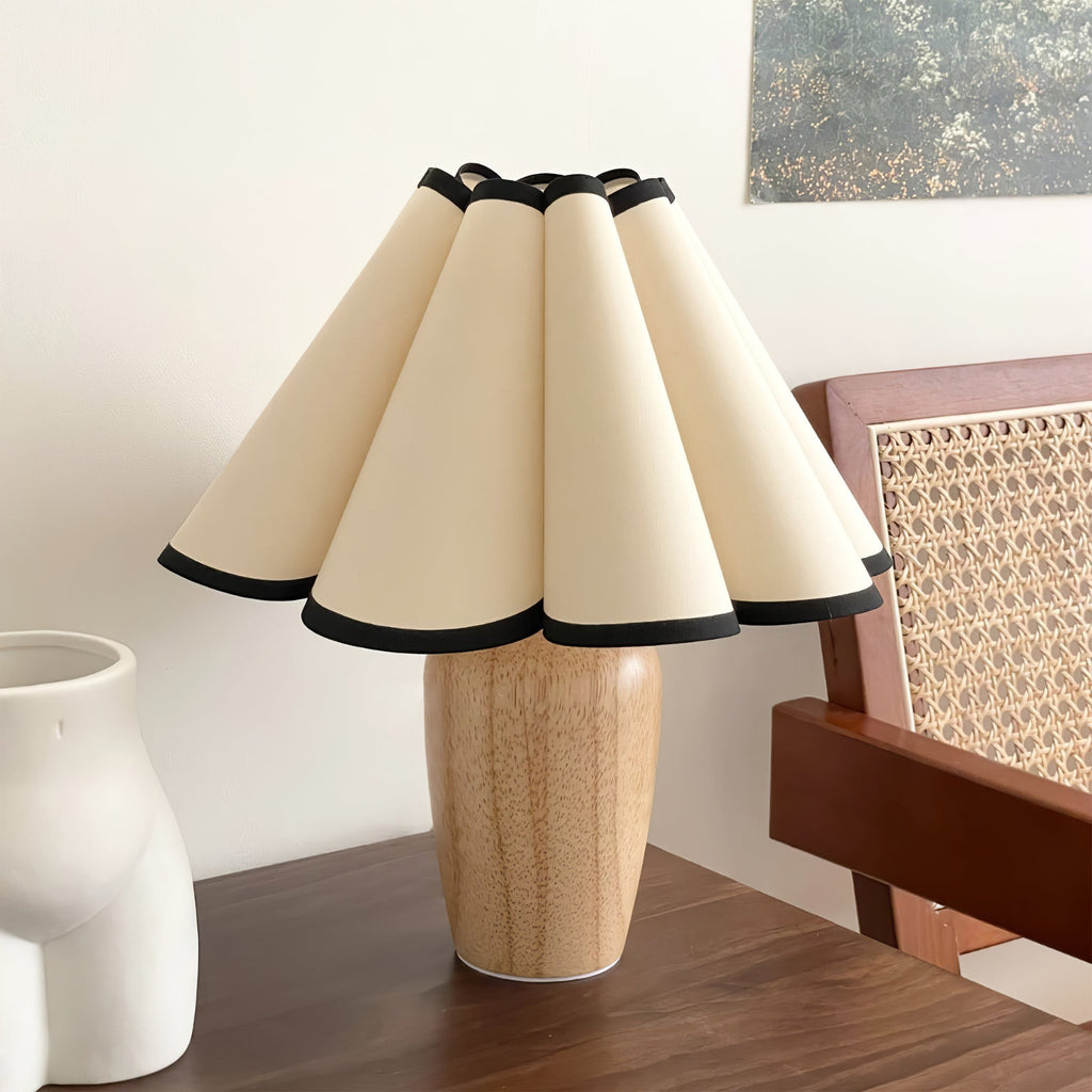 Vintage Fluted Table Lamp