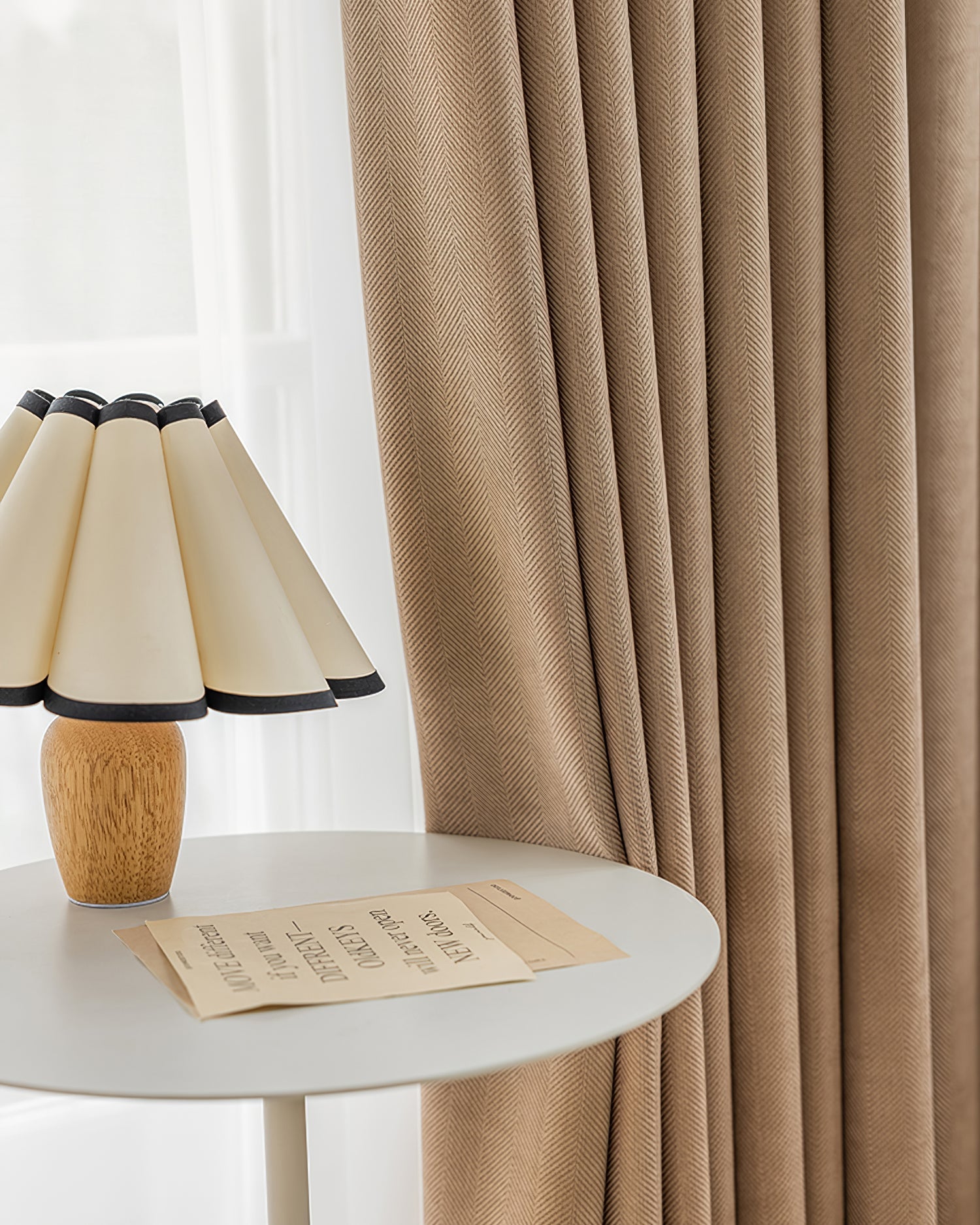 Vintage Fluted Table Lamp