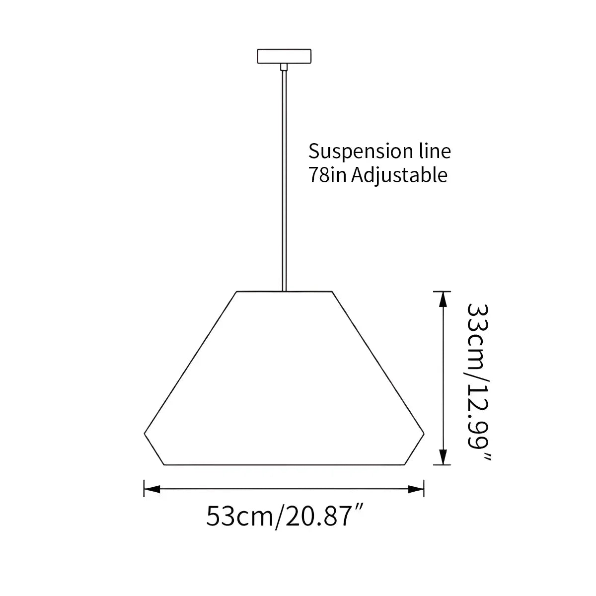 Haown Morning Glory Acoustic Pendant Light