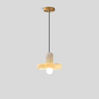Natural Spanish Alabaster Pendant Light for Bedroom