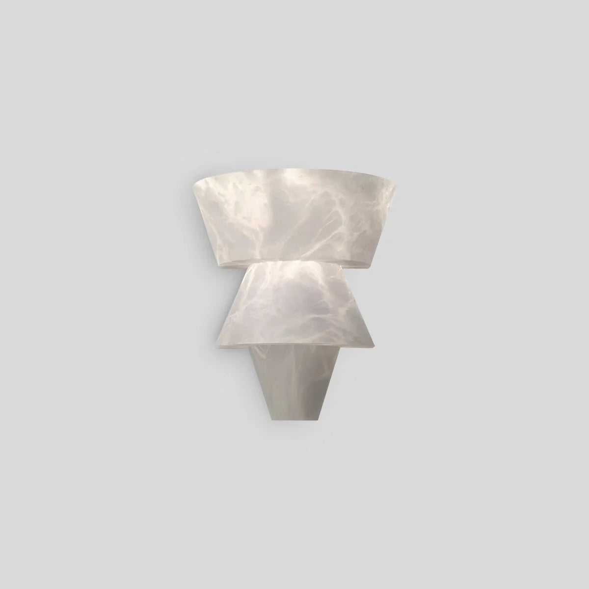 Cone Splicing Spanish Alabaster Wall Sconce