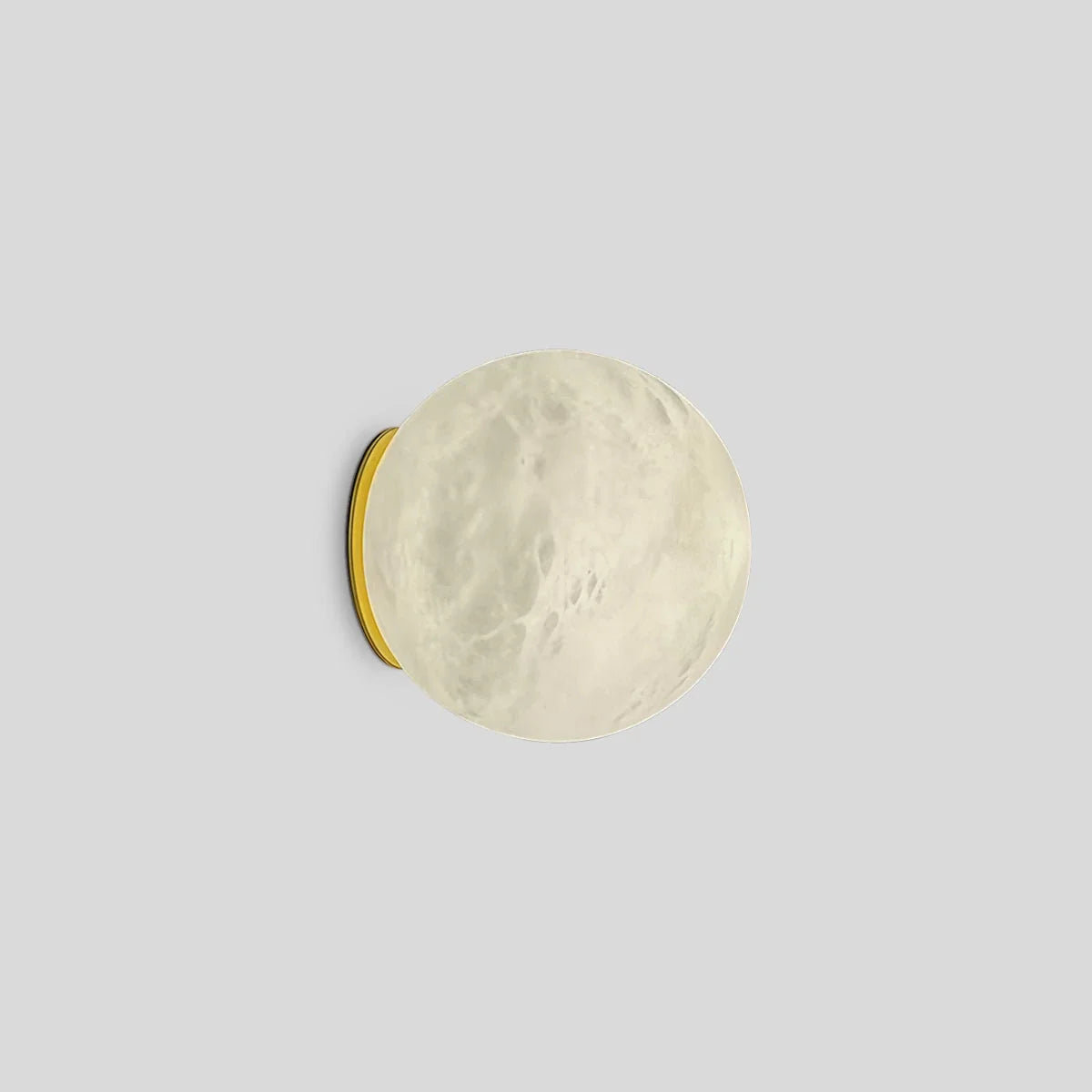 Modern Spherical Spanish Alabaster Wall Sconce