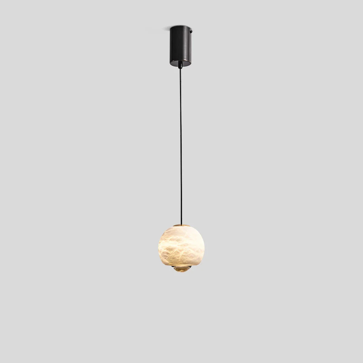 modern alabaster pendant light