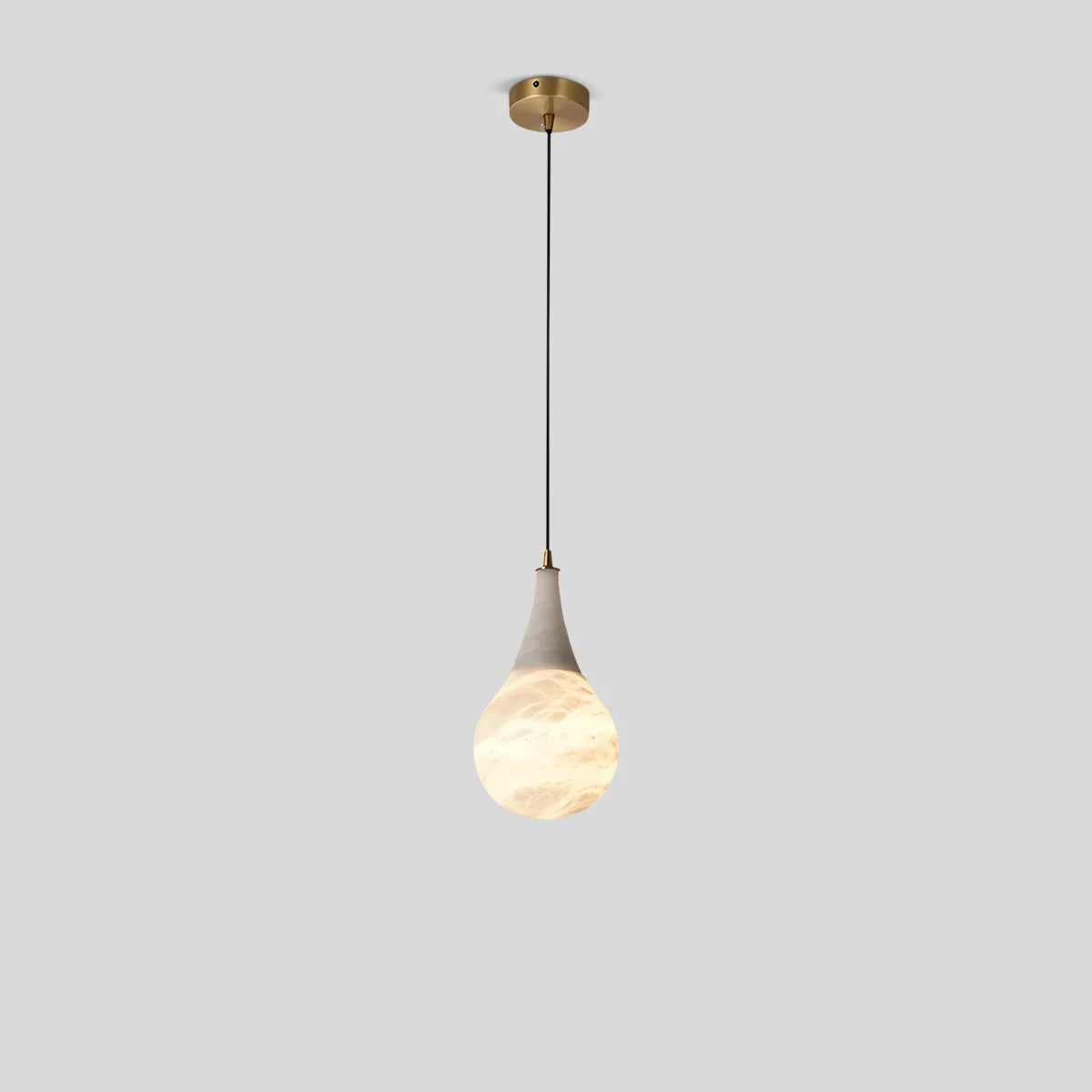 Creative Waterdrop Spanish Alabaster Pendant Light