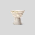 Spanish Spanish Alabaster Mushroom Head Table Lamp